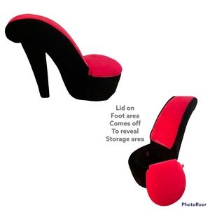 Unique High Heeled Shoe Shaped Storage